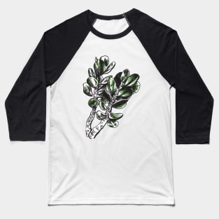 Plant Drawing Baseball T-Shirt